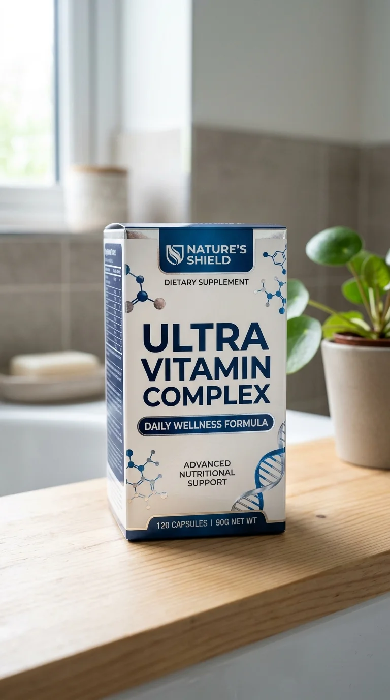 Vitamin and Supplement Box